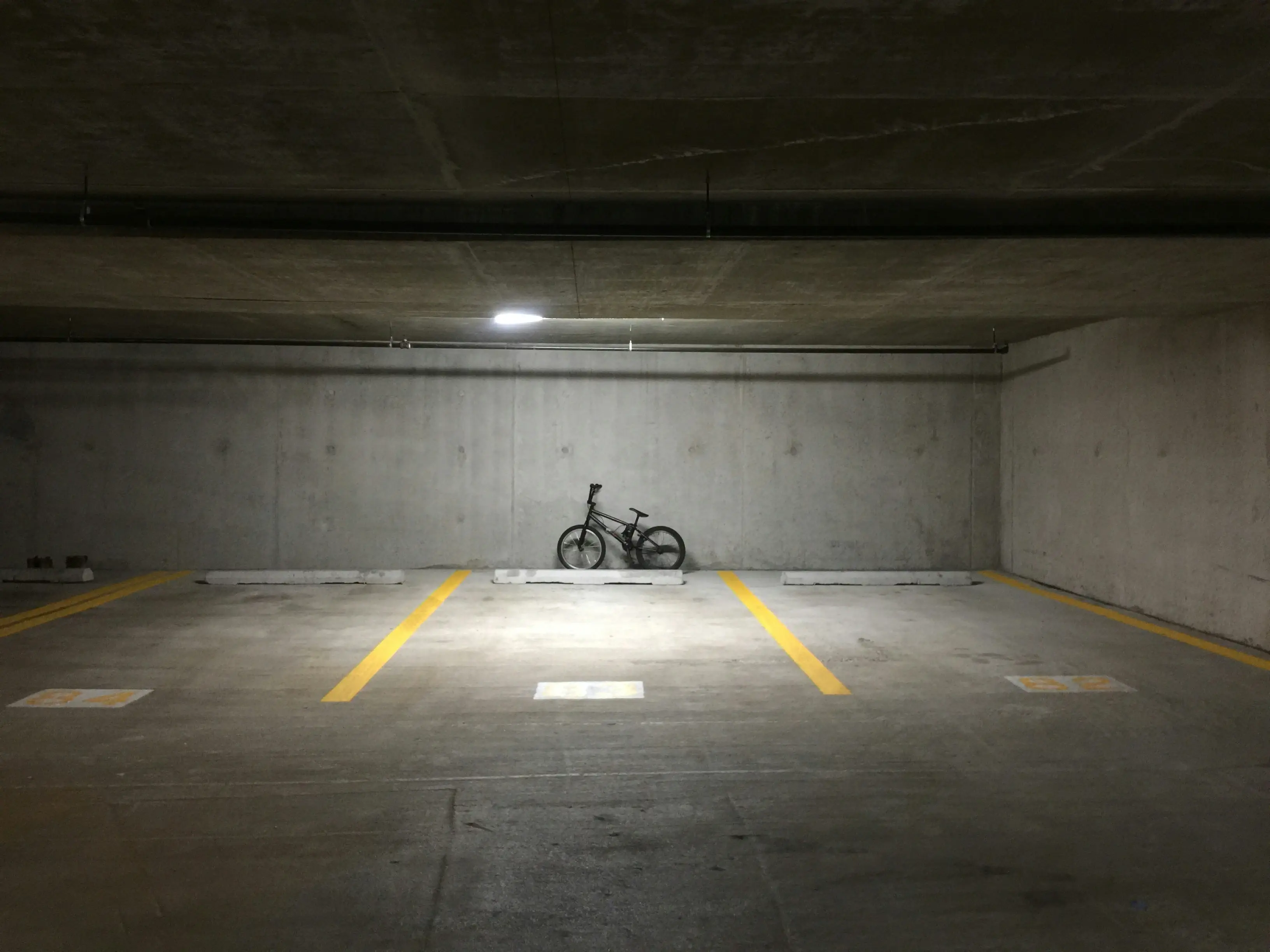 Parking sous terrain